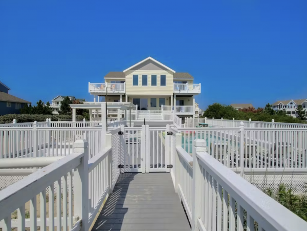Corolla Oceanfront Eight Bedroom Home Pool, Hot Tub, & More!