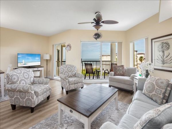 Beachfront Treasure Island Vacation Condo Three Bedroom