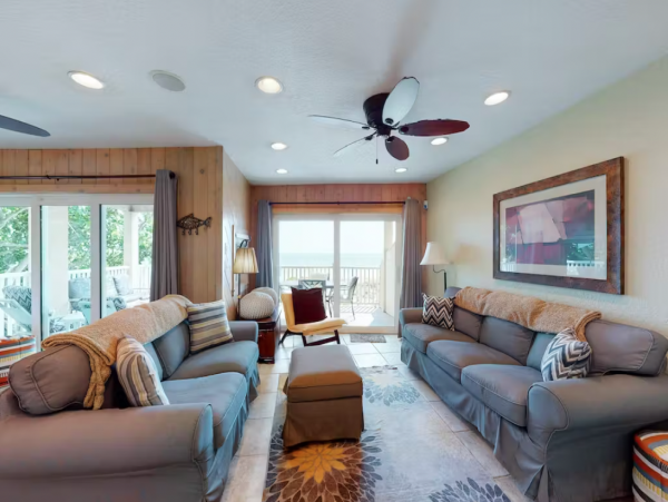 Treasure Island Pristine Beach Front Three Bedroom Townhome