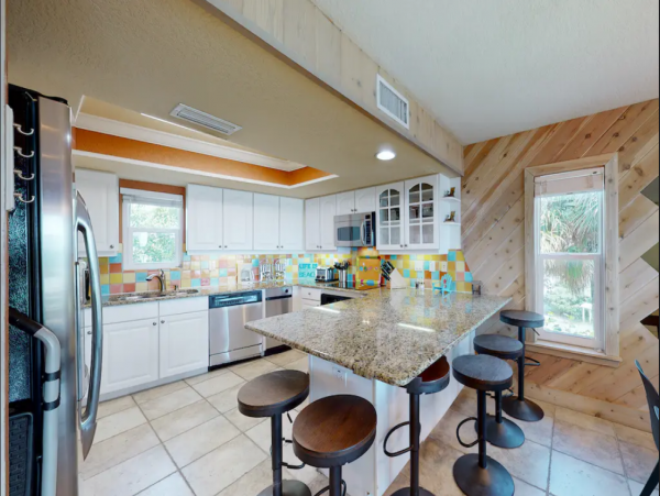 Treasure Island Pristine Beach Front Three Bedroom Townhome