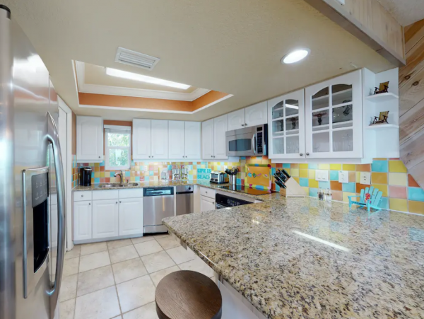 Treasure Island Pristine Beach Front Three Bedroom Townhome