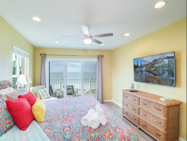 Treasure Island Pristine Beach Front Three Bedroom Townhome