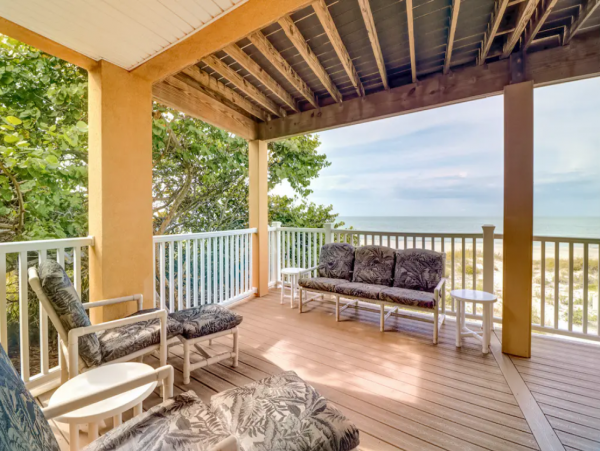 Treasure Island Pristine Beach Front Three Bedroom Townhome