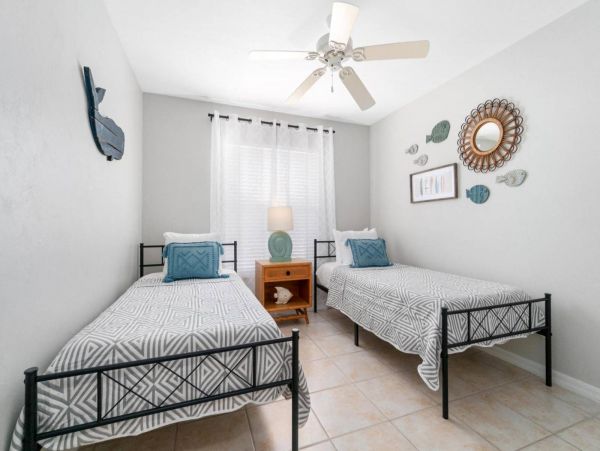 Marco Island Vacation Home Three Bedroom Walk to Beach