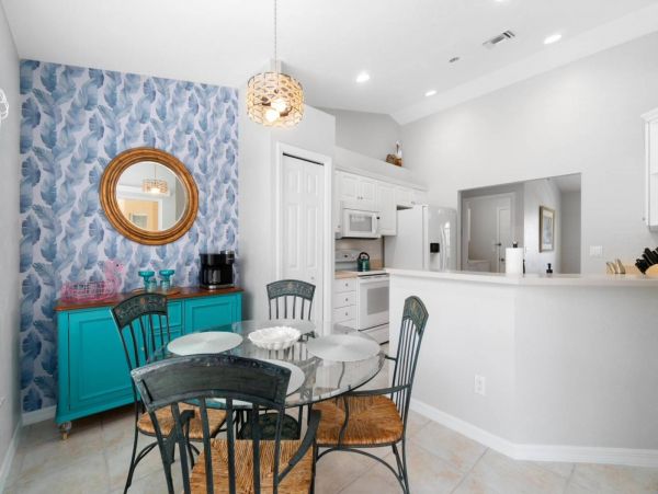 Marco Island Vacation Home Three Bedroom Walk to Beach