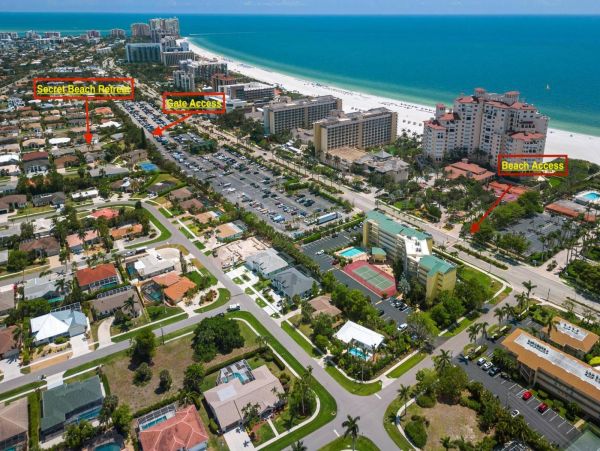 Marco Island Vacation Home Three Bedroom Walk to Beach