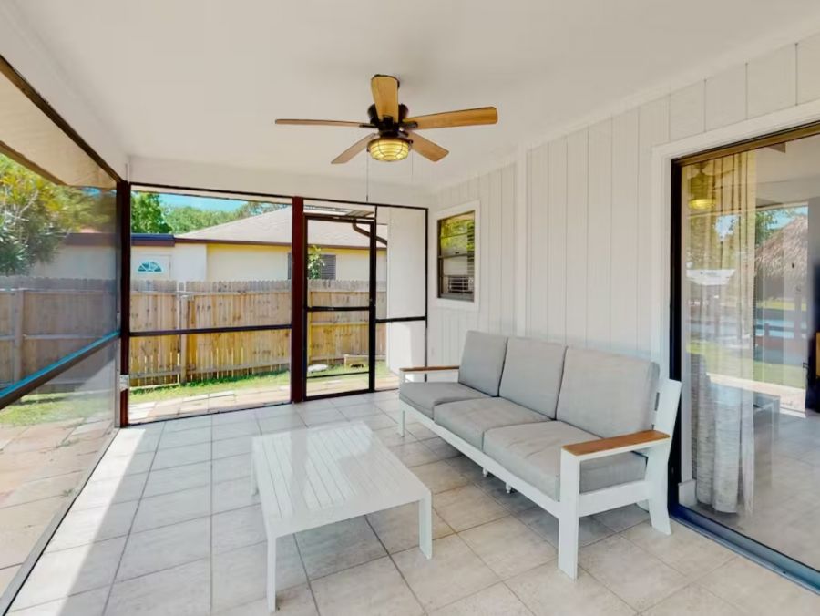 Fort Myers Charming Canal Front Two Bedroom Cottage