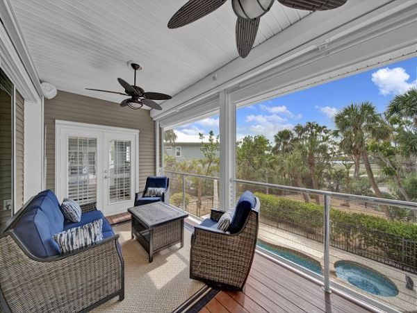 Sanibel Three Bedroom Walk to Beach Vacation Rental
