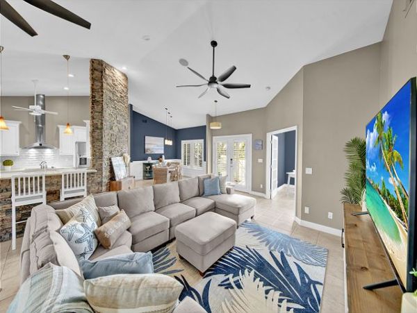 Sanibel Three Bedroom Walk to Beach Vacation Rental