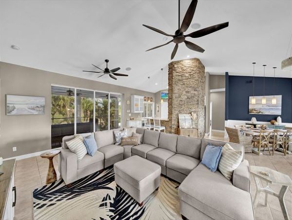 Sanibel Three Bedroom Walk to Beach Vacation Rental