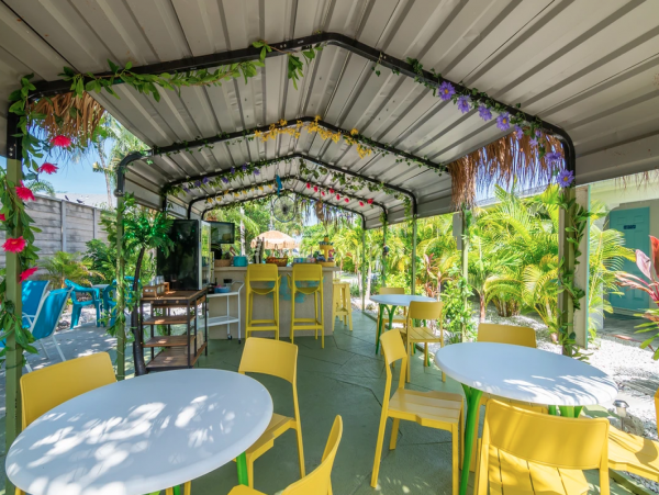 Perched on Pelican Bay Nautical Themed Rooms Villa With Onsite Marina