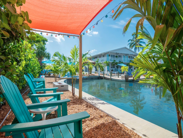 Perched on Pelican Bay Nautical Themed Rooms Villa With Onsite Marina