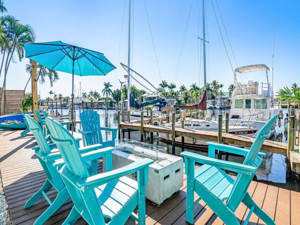 Perched on Pelican Bay Nautical Themed Rooms Villa With Onsite Marina