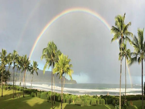 Hanalei Ocean Front Two Bedroom Cottage