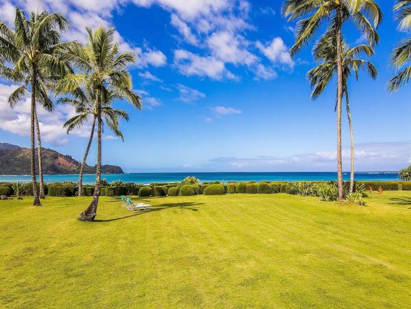 Hanalei Ocean Front Two Bedroom Cottage