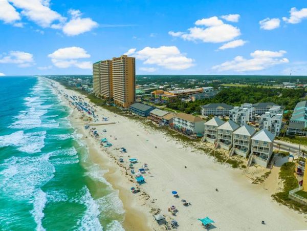 Panama City Beach Gulf Front Five Bedroom Estate with Private Pool
