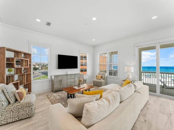 Panama City Beach Gulf Front Five Bedroom Estate with Private Pool