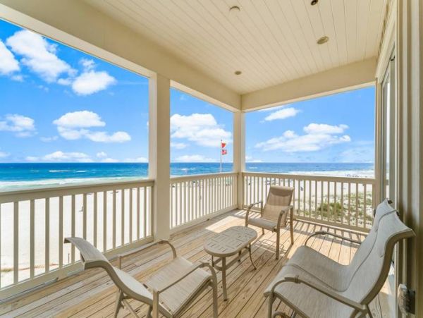 Panama City Beach Gulf Front Five Bedroom Estate with Private Pool