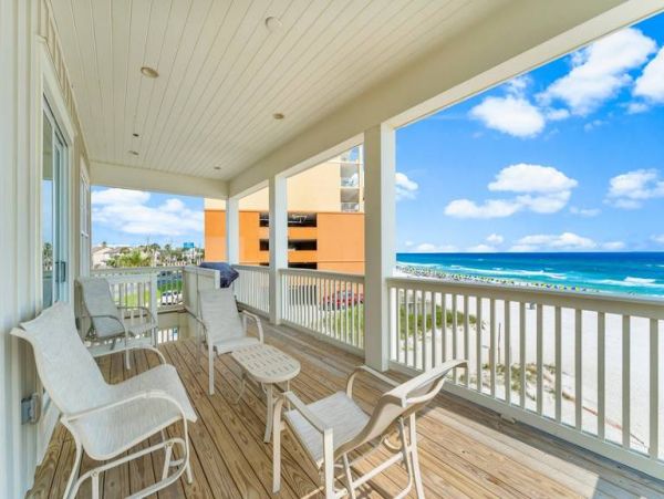 Panama City Beach Gulf Front Five Bedroom Estate with Private Pool