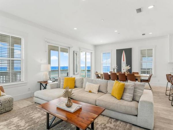 Panama City Beach Gulf Front Five Bedroom Estate with Private Pool