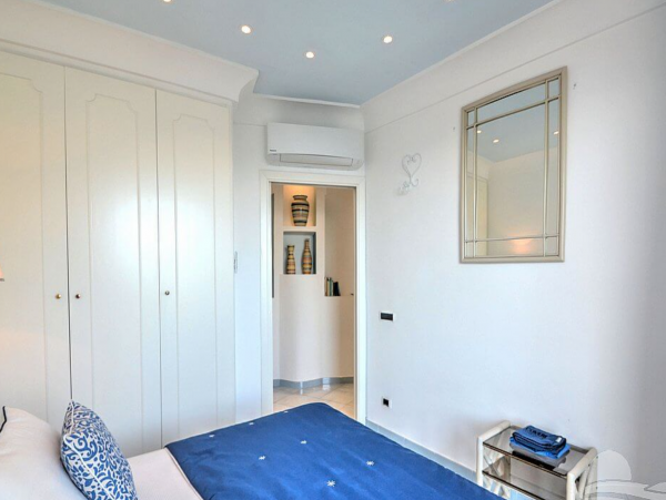 A Charming villa set into the cliff, sheer above the sea