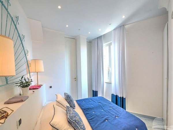 A Charming villa set into the cliff, sheer above the sea