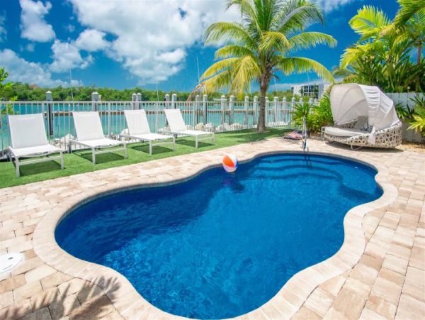Marathon Gulf Front Vacation Home with Pool & Boat Dock