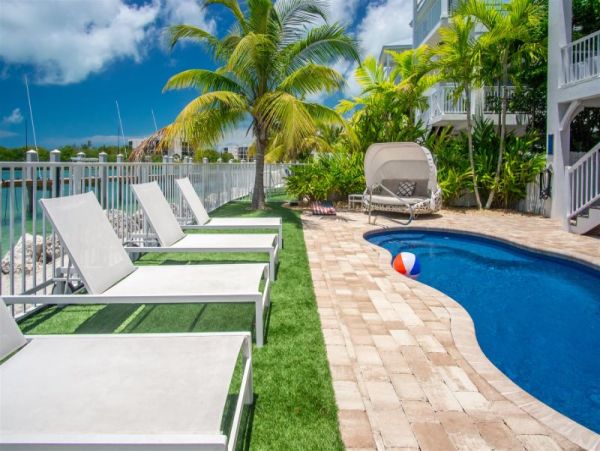 Marathon Gulf Front Vacation Home with Pool & Boat Dock