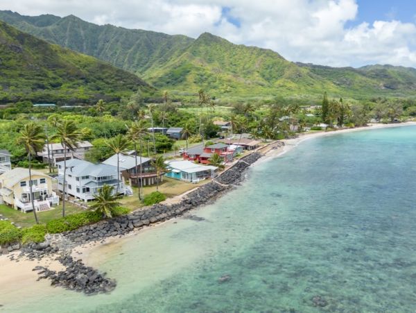 Oceanfront Hauula Vacation Home Four Bedroom