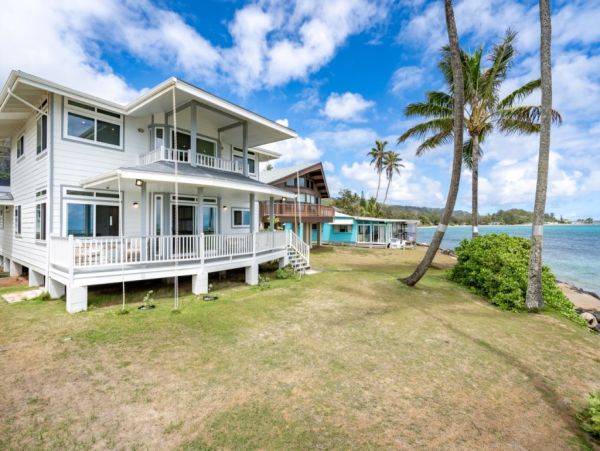 Oceanfront Hauula Vacation Home Four Bedroom