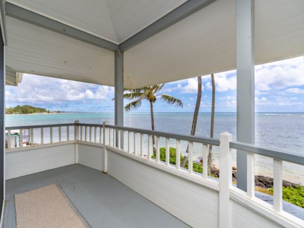 Oceanfront Hauula Vacation Home Four Bedroom