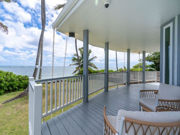 Oceanfront Hauula Vacation Home Four Bedroom