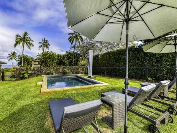 Serene Island Escape with Ocean Views in Princeville