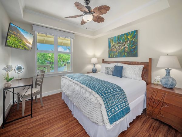 Koloa Vacation Condo Three Bedroom Walk to Beach