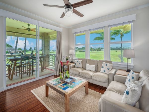 Koloa Vacation Condo Three Bedroom Walk to Beach