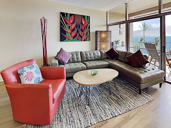 Oceanfront Kihei Vacation Condo Two Bedroom