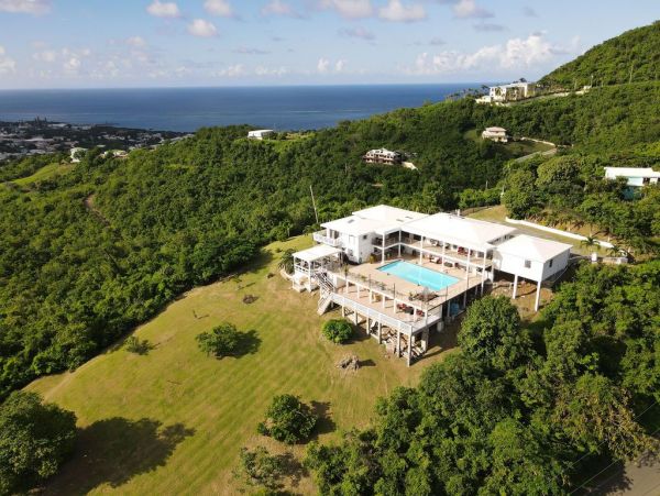 St. Croix Vacation Home Four Bedroom Ocean Views