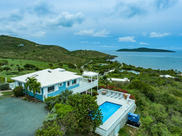 St. Croix Vacation Villa with Amazing Ocean Views Sleeps 8