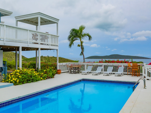 St. Croix Vacation Villa with Amazing Ocean Views Sleeps 8