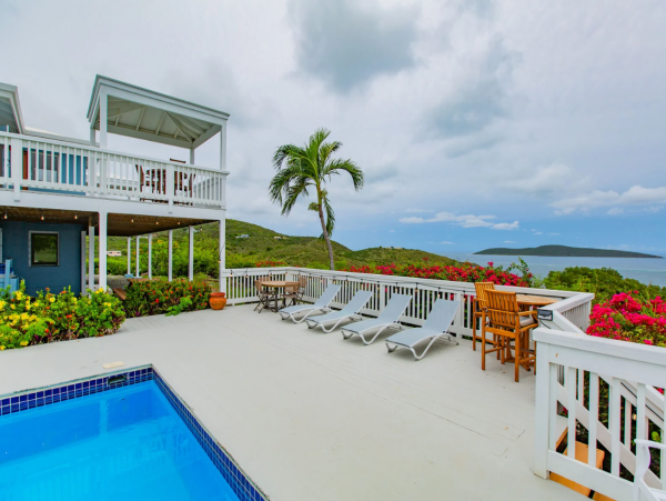 St. Croix Vacation Villa with Amazing Ocean Views Sleeps 8