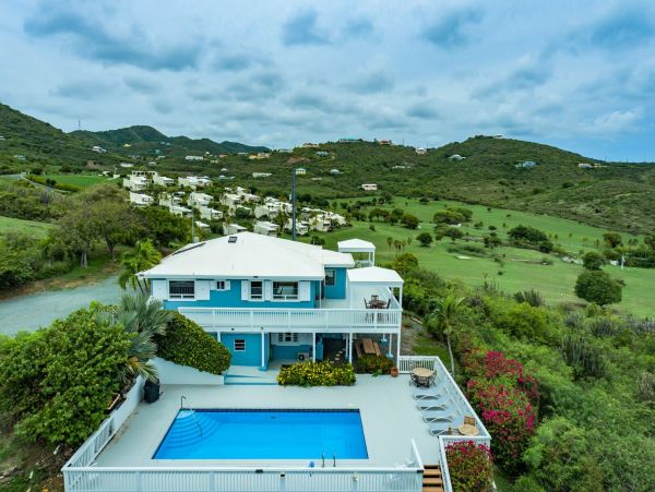St. Croix Vacation Villa with Amazing Ocean Views Sleeps 8