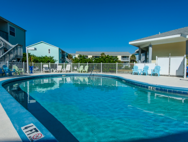 Two Bedroom Condo with Partial Gulf Views from the balcony