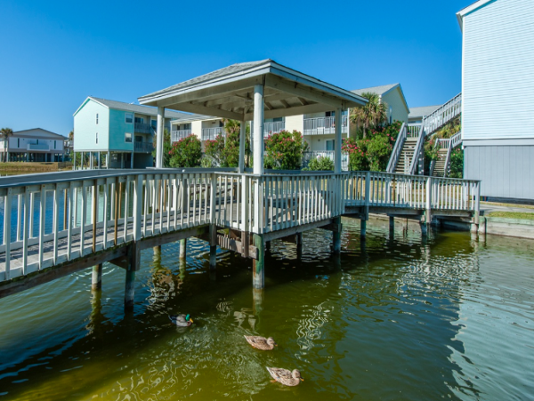 Two Bedroom Condo with Partial Gulf Views from the balcony