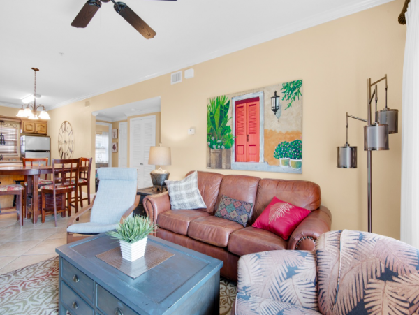 Two Bedroom Condo with Partial Gulf Views from the balcony