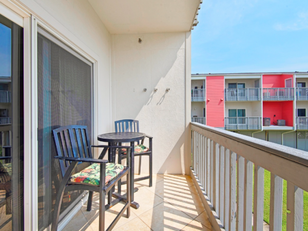 Two Bedroom Condo with Partial Gulf Views from the balcony