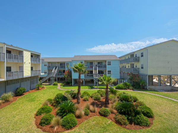 Two Bedroom Condo with Partial Gulf Views from the balcony