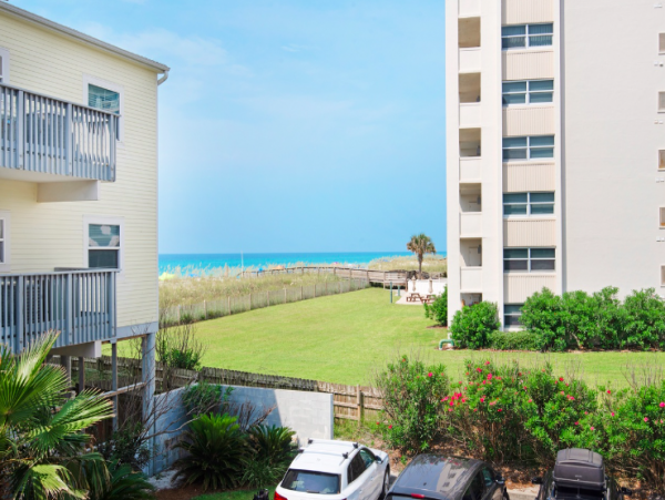 Two Bedroom Condo with Partial Gulf Views from the balcony