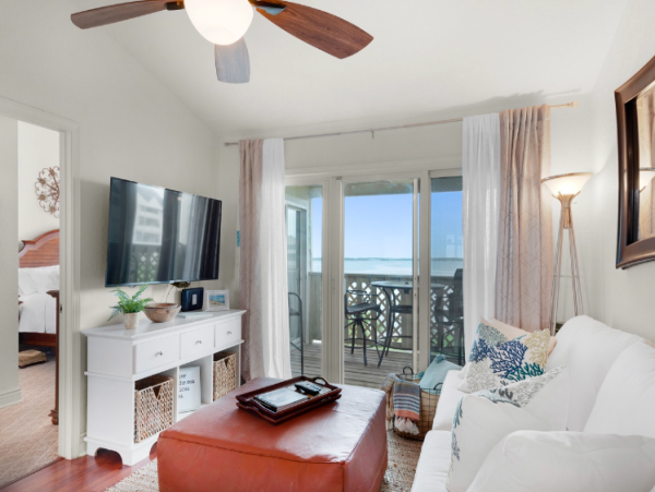 Two Bedroom Condo across the Street from the Gulf of Mexico