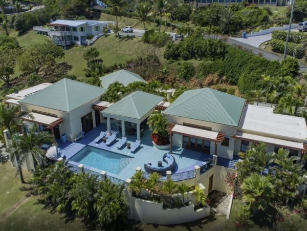 Ocean Views St. Croix Vacation Home Sleeps Twelve Guests