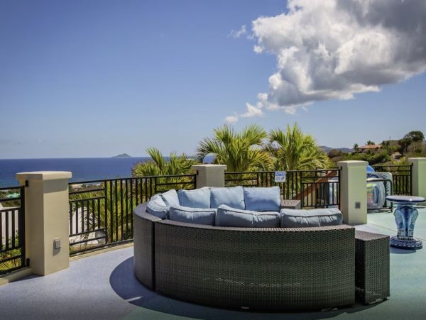 Ocean Views St. Croix Vacation Home Sleeps Twelve Guests